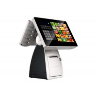 JASSWAY 13.3 inch touch screen Android pos machine with 80mm thermal printer