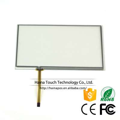 7 inch 4 Wire Resistive Touch Screen Panel Digitizer For GPS Car Pocket TV